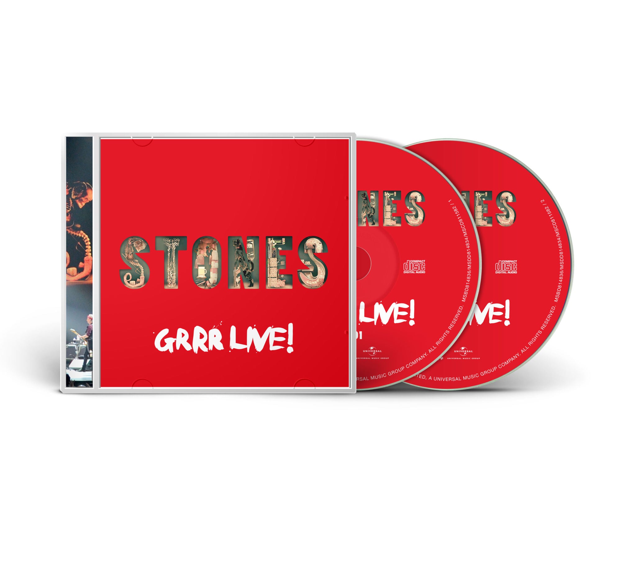 The Rolling Stones - GRRR Live! 2CD