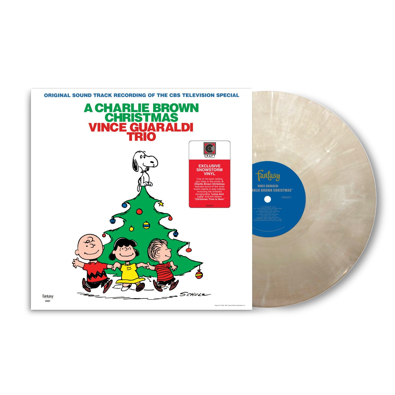 Vince Guaraldi Trio - A Charlie Brown Christmas: Limited 'Snowball' Vinyl LP