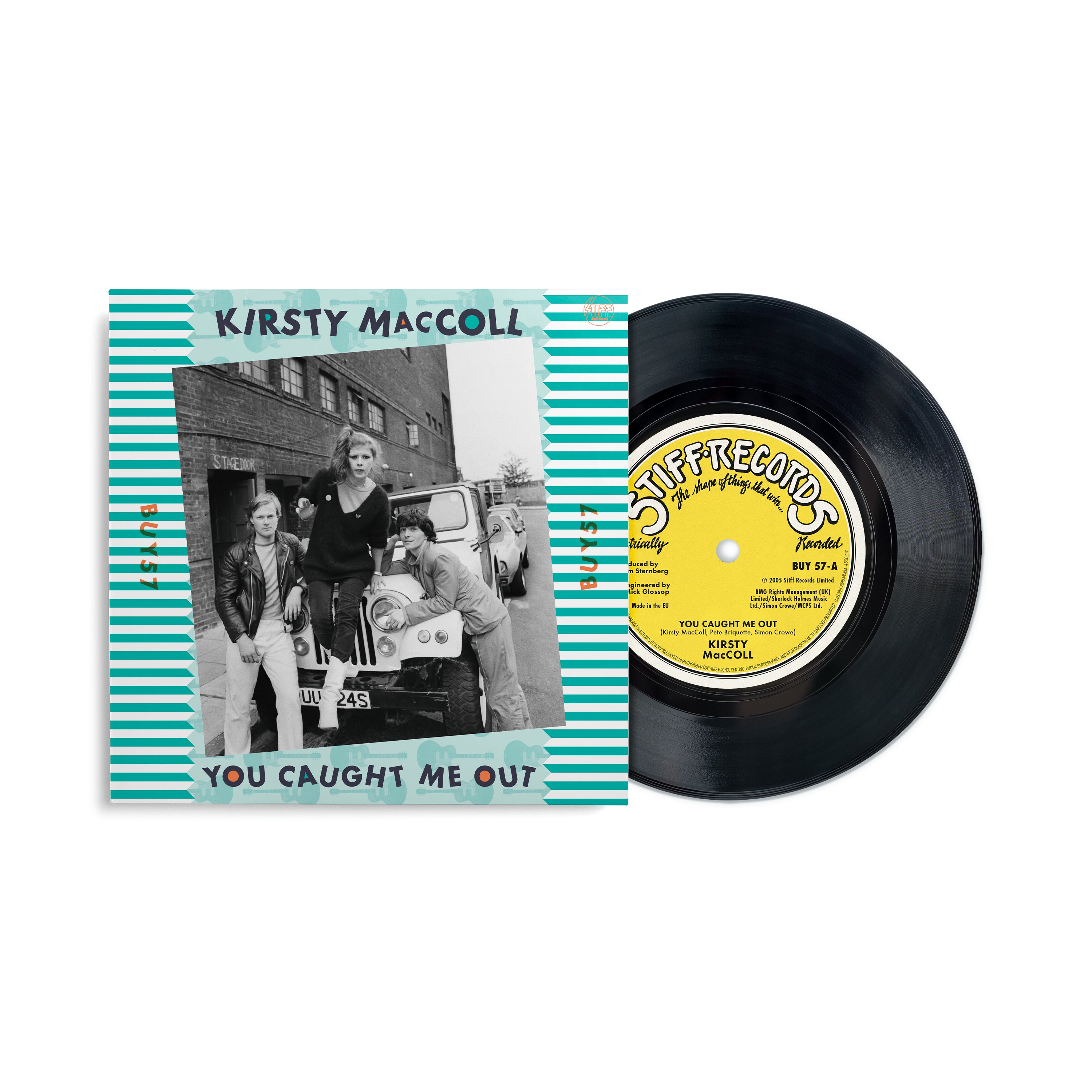 Kirsty MacColl You Caught Me Out / Boys Exclusive Vinyl 7