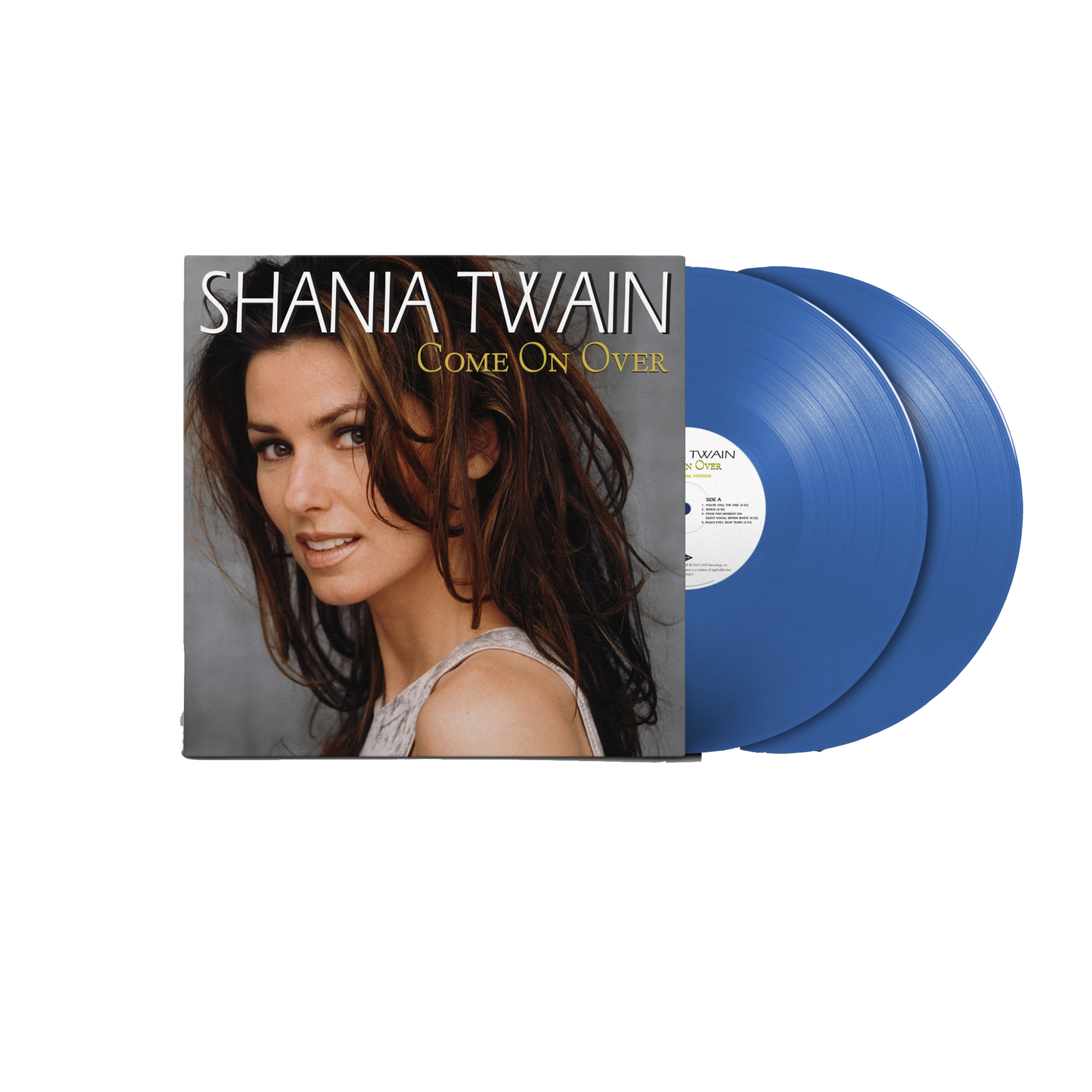 Shania Twain - Come On Over Diamond Edition: Exclusive Blue Opaque Vinyl 2LP
