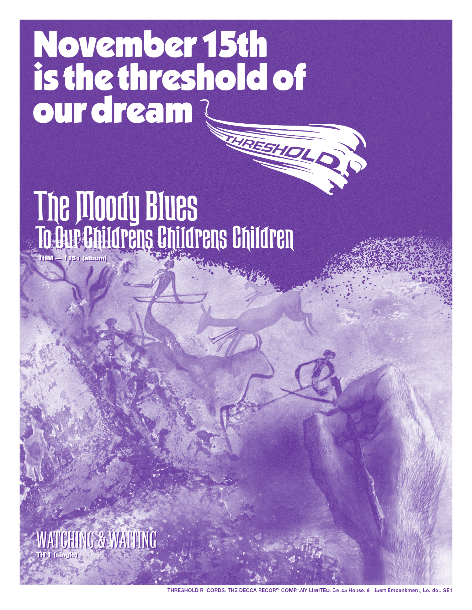 The Moody Blues - The Royal Albert Hall Concert December 1969 Print ...