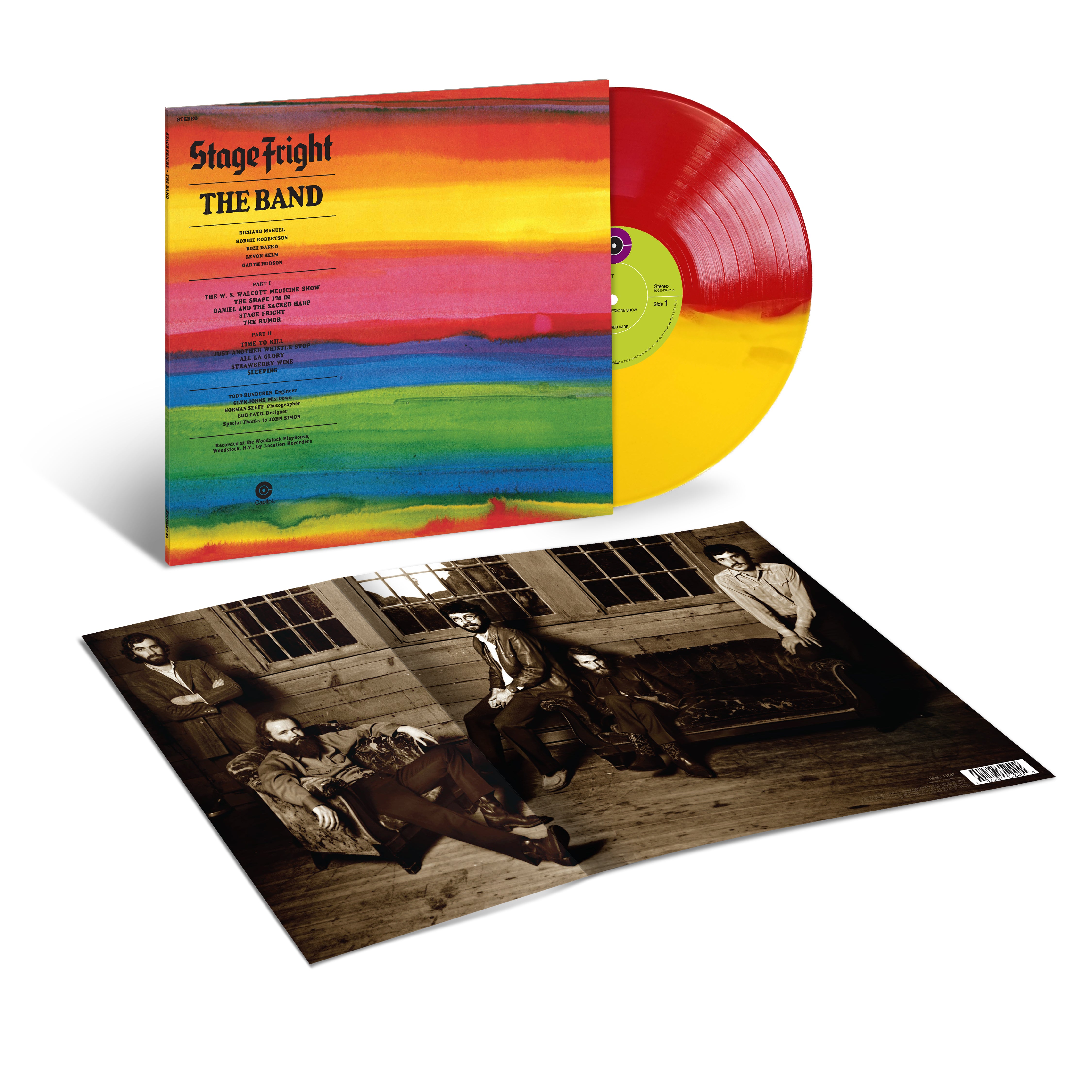 The Band - Stage Fright (50th Anniversary): Exclusive Split Colour Vinyl LP