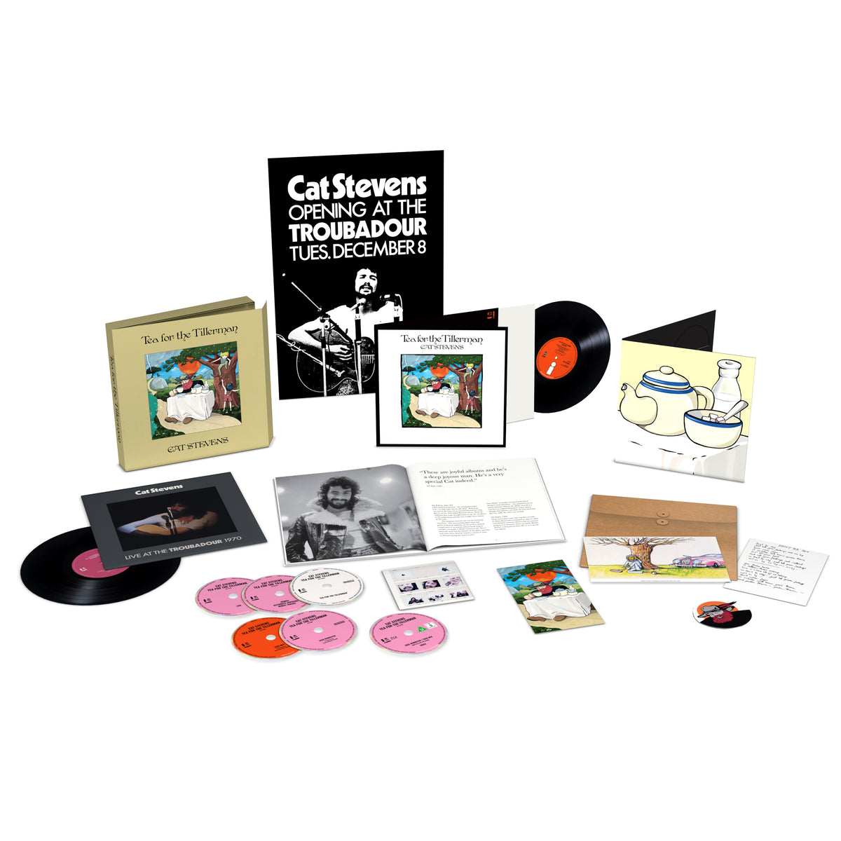 Cat Stevens - Tea For The Tillerman: Super Deluxe Edition Box Set ...