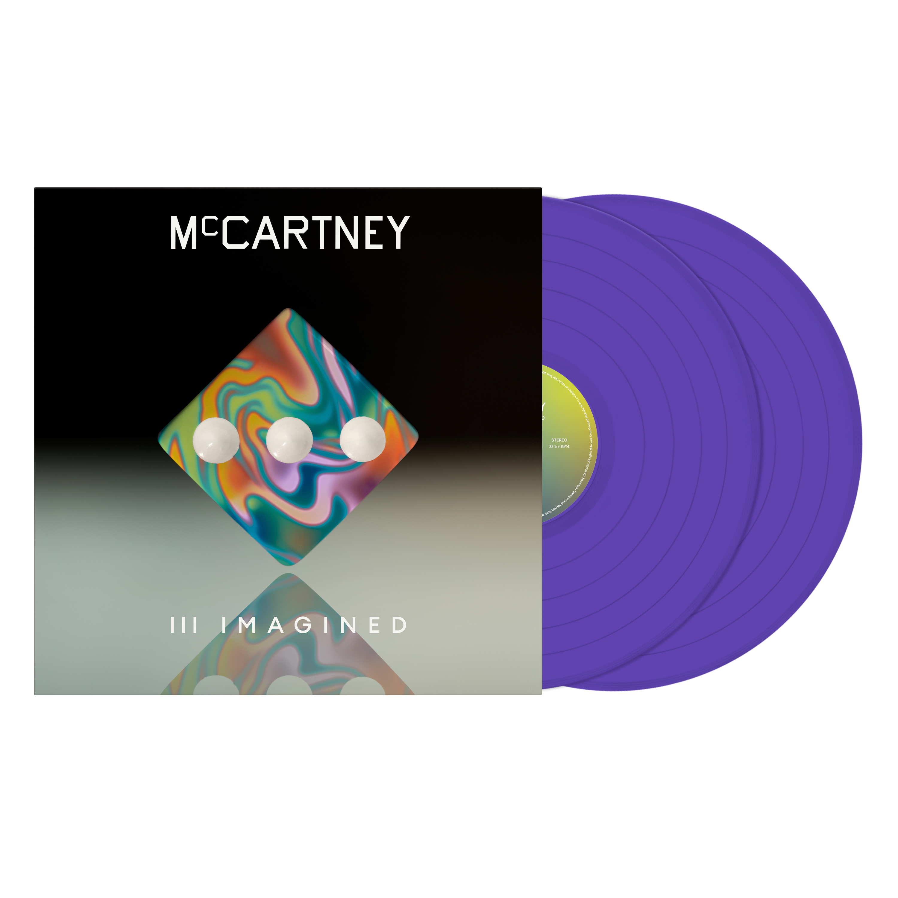 Paul McCartney, Wings - McCartney III Imagined - Limited Edition Exclusive Violet 2LP