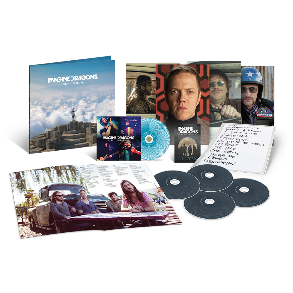 Imagine Dragons - Night Visions - 10th Anniversary Edition: Super Deluxe 4CD + DVD Box Set 