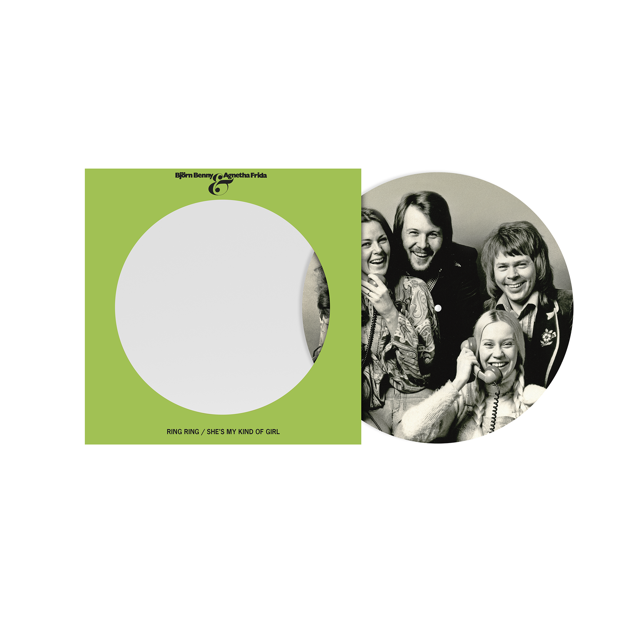 ABBA - Ring Ring (English)/ She’s My Kind of Girl (Picture Disc 7")
